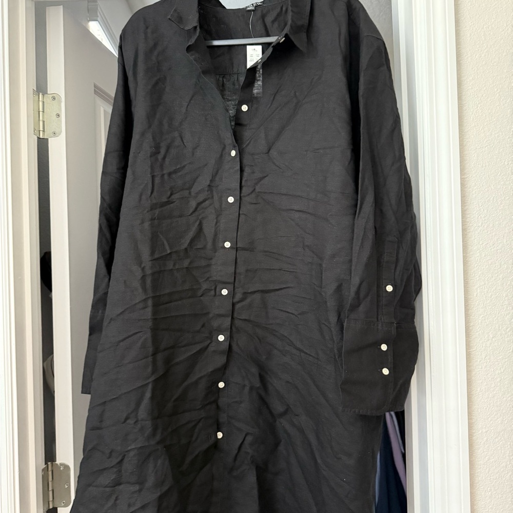 J. CREW Beach Shirt in Linen!